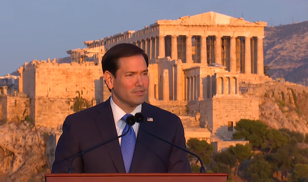 Rubio of Athens: On the Urgency To Embrace Western Virtues